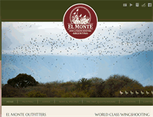 Tablet Screenshot of elmonteoutfitters.com